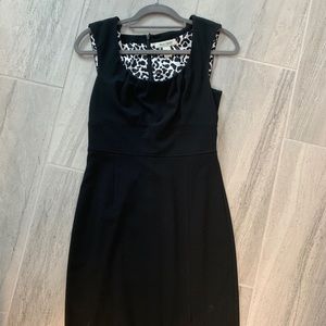 Black White House Black Market dress